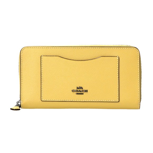 coach sunflower wallet
